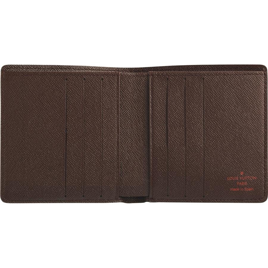 Cheap Louis Vuitton Billfold With 6 Credit Card Slots Damier Ebene Canvas N61666 Replica